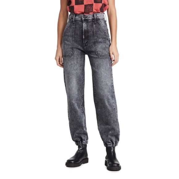 MOTHER Wrapper Patch Pocket Jeans - Picture 6 of 16